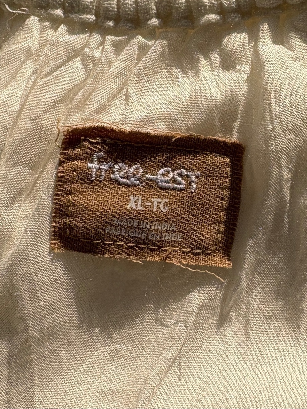 Free People All You Need Is Lace Midi Dress Size XL White Lace-Trim Cottagecore - Picture 9 of 13